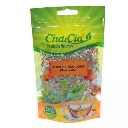 Chá de Erva de São João Ageratum Conyzoides 20g Chá e Cia