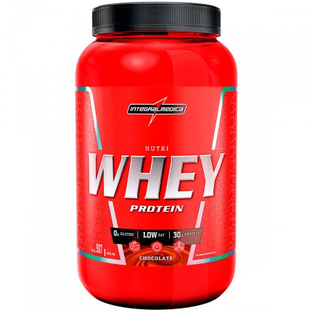 Whey Protein Nutri Chocolate IntegralMédica Pote - 907g