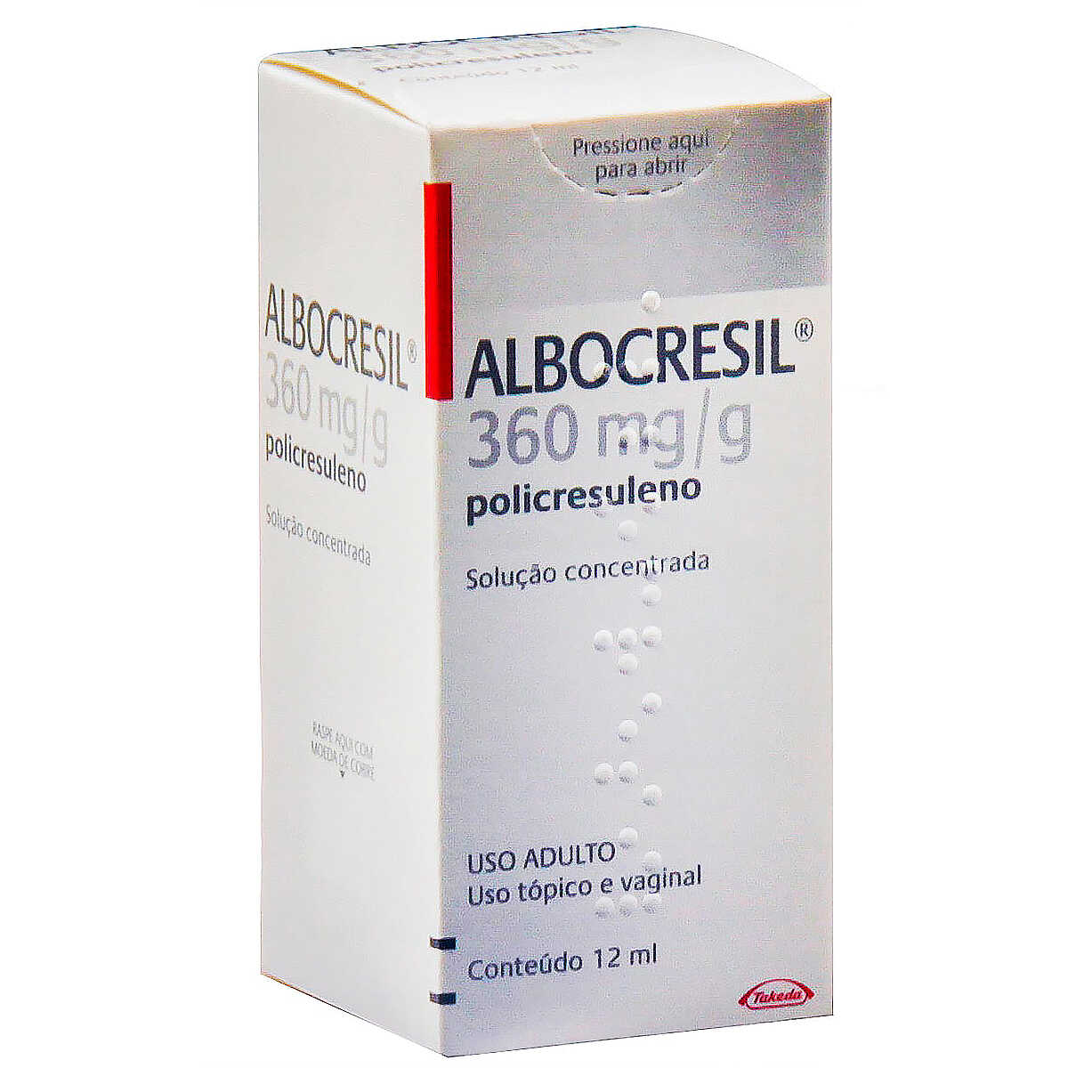 Albocresil solução 12ml