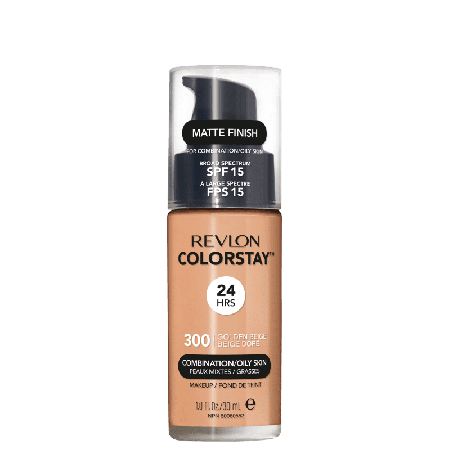 Colorstay Mista/Oleosa SPF15 Revlon - Base Facial 300 Golden Beige