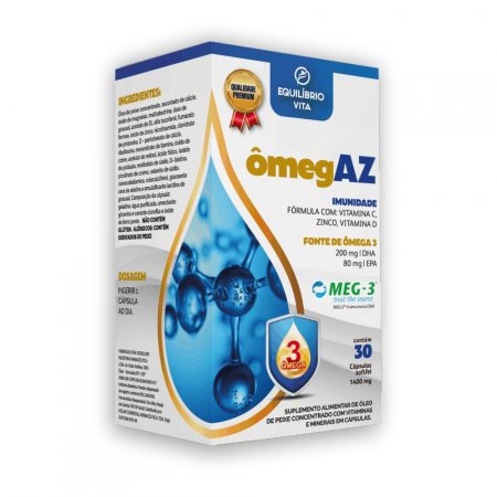 Ômegaz 30 Cápsulas