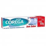 Corega Ultra Fixador Creme Sem Sabor 68g GSK