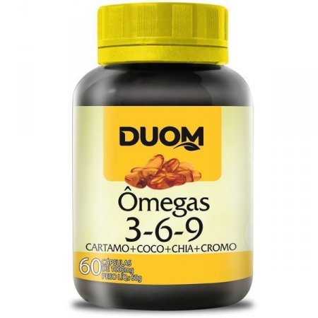 Omega 3-6-9 1000mg 60 cáps - Duom