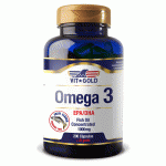 Ômega 3 (Fish Oil) 1000mg  Vitgold 200 cápsulas