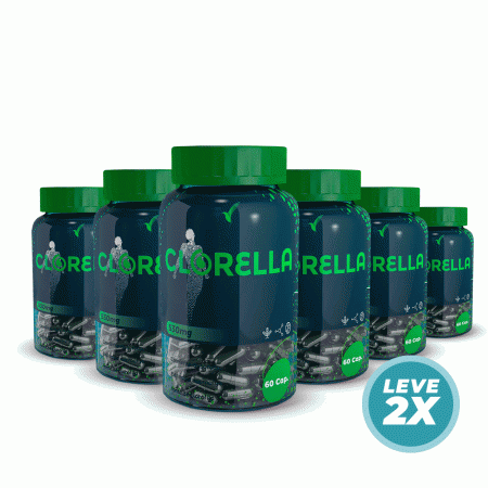 Leve 12 Pague 6 Clorella 60 Cápsulas Eleve Life