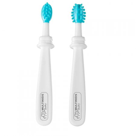Kit Higiene Oral 3 Estágios Azul Multikids Baby Azul - BB243