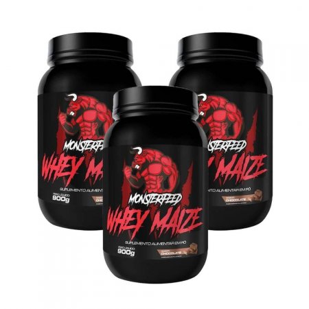 3X WHEY MAIZE (900g) - Chocolate