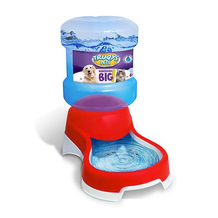 Bebedouro Automático 6Litros para Cães e Gatos – Truqys Pets Bebedouro Automático 6Litros Vermelho para Cães e Gatos – Truqys Pets