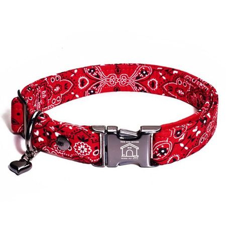 Coleira Bandana Vermelha-Mini