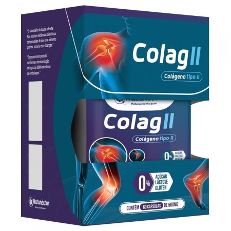 Colag II Colágeno Tipo 2 60 Cápsulas Natunectar