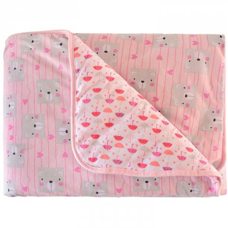 Edredom de Malha Estampado Bambi - Ursinhas