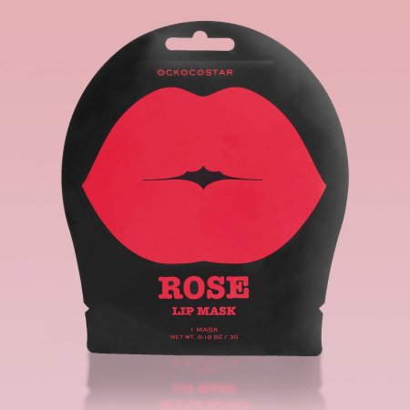 Lip Mask Rose Kocostar Blink Lab - Máscara Labial Antienvelhecimento Vermelha