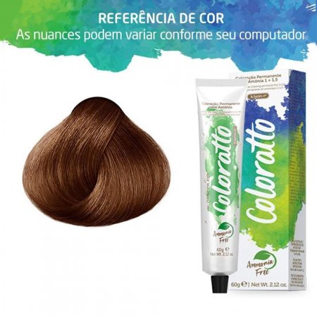Color Coloratto  84 Louro Claro Cobre Itallian 60G