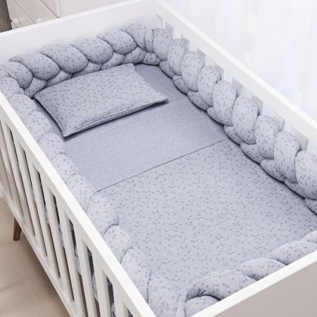 Trança de Malha Baby Joy Essence - Mescla Prata