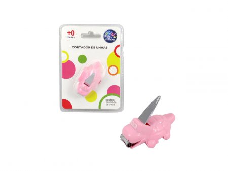 CORTADOR DE UNHAS PAIS & FILHOS ROSA