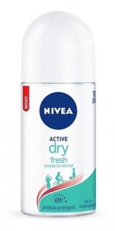 Desodorante Roll On Nivea Dry Fresh Feminino 50ml