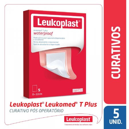 Curativo Leukoplast Leukomed T Plus com 5 Unidades