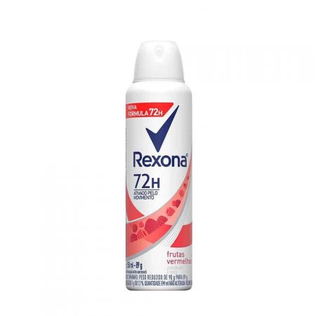Desodorante Antitranspirante Aerosol Rexona Frutas Vermelhas 72 horas com 150ml