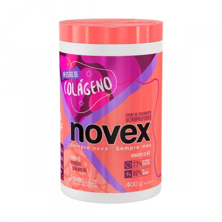 Creme de Tratamento para Cabelo Novex Infusão de Colágeno com 400g
