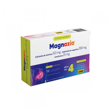 Magnazia com 30 comprimidos