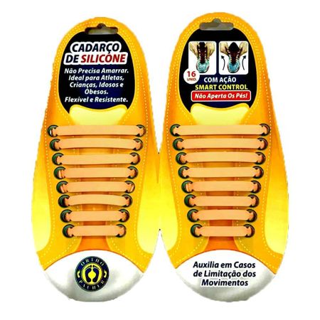 Cadarço de Silicone Bege 4090 Orthopauher