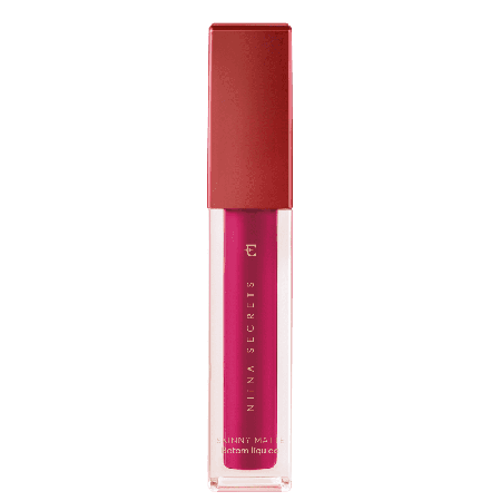 Niina Secrets Skinny Matte Eudora - Batom Líquido Pink Peônia 4ml
