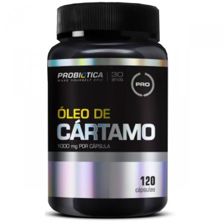 Óleo de Cártamo 120 Cápsulas Probiótica