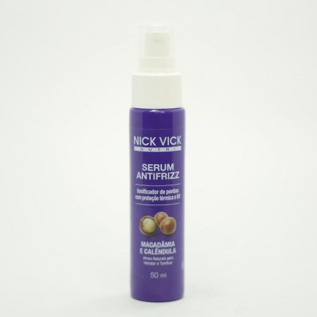 Serum Antifrizz Nick Vick Nutri 50ml Tonificador de Pontas