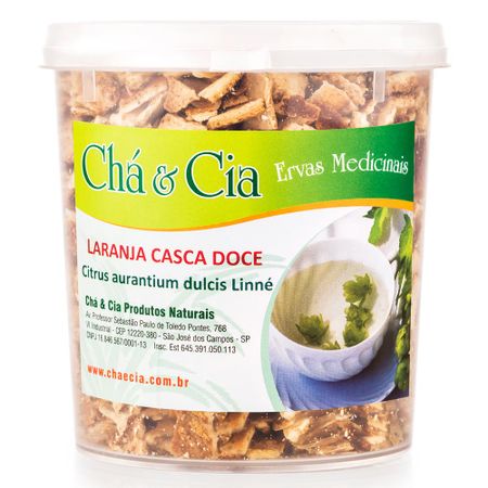 Chá de Laranja Casca Doce - Citrus aurantium dulcis Linné 150g Laranja Casca Doce - Citrus aurantium dulcis Linné 150g