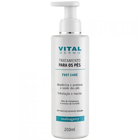 Creme Tratamento para os pés Mahogany Foot Care Vital Dermo 200ml
