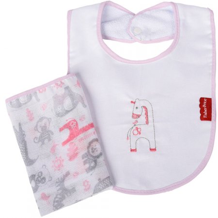 Kit Mimo Papai Babão Fisher-Price 2 peças Feminino