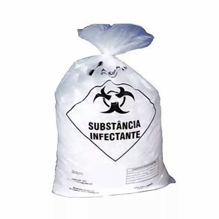 Saco Para Lixo Infectante / Hospitalar - 30 Litros