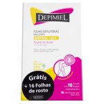 Depimiel Folhas Prontas Depilação Corporal 16un