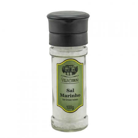 Sal Marinho - Moedor Reutilizável - Villa Cerroni - 100 g