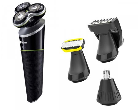 Barbeador Elétrico Philco Shaver Easyblade 14 em 1 Bivolt