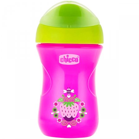 Copo Easy Cup 266ml (12m+) Moranguinho - Chicco