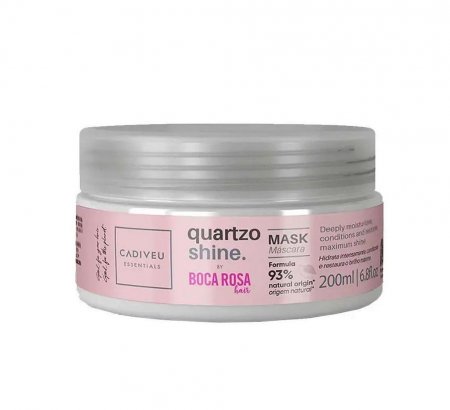 Cadiveu Boca Rosa Quartzo Shine - Máscara 200ml