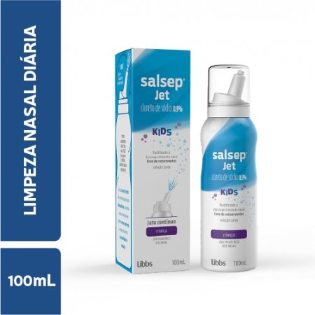 Salsep Jet Kids Jato Contínuo com 100ml