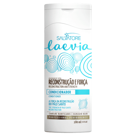 CONDICIONADOR RECONSTRUÇÃO E FORÇA 180 ML CONDICIONADOR AKARANGUE VERA RECONSTRUTOR 180 ML - LAEVIA