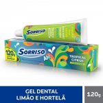 Creme Dental Sorriso Citrus Tropical 120g