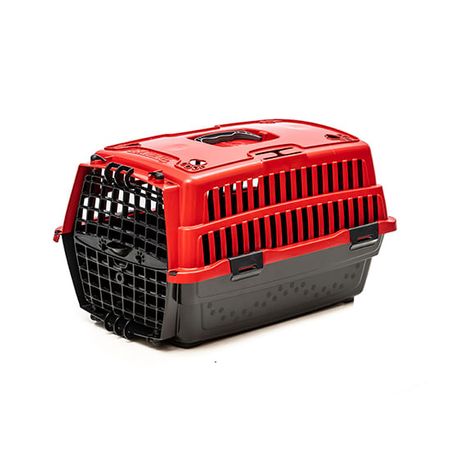 Caixa de Transporte Love Travel Vermelho para Cães – Pet Injet Caixa de Transporte Love Travel Vermelho Tamanho 2 para Cães – Pet Injet