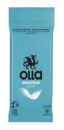 Preservativo Com 6 Olla Sensitive