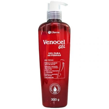 Venocel gel para as pernas 300g Cifarma (verm)