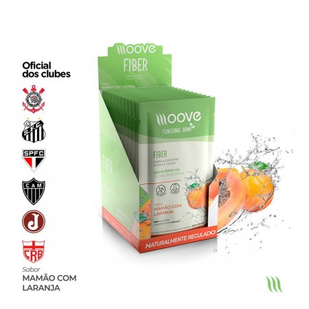 Moove Fiber Sabor Mamão com Larajna com 20g