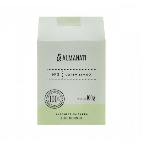 Sabonete Natural de Capim Limão 100g - Almanati