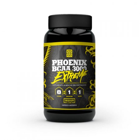 BCAA Phoenix 3000 Extreme 8:1:1 - 120 comprimidos - Iridium Labs