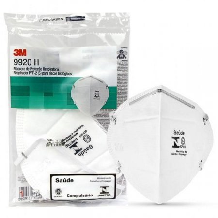Máscara 3M N95 PFF2 com 1 unidade