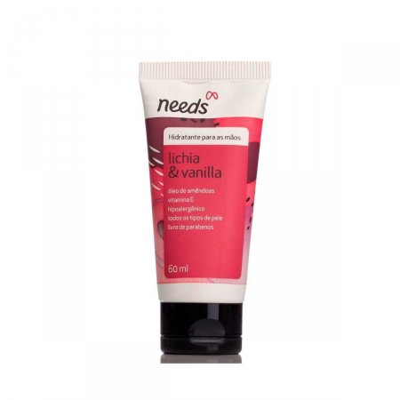 Hidratante para Mãos Needs Lichia e Vanilla com 60ml