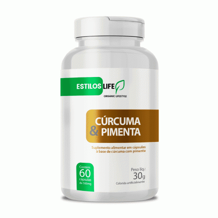 Curcuma Turmeric 600mg com 60 Cápsulas Bioroots