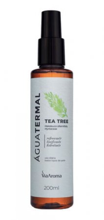 Água Termal Melaleuca Tea Tree 200ml - Via Aroma - A